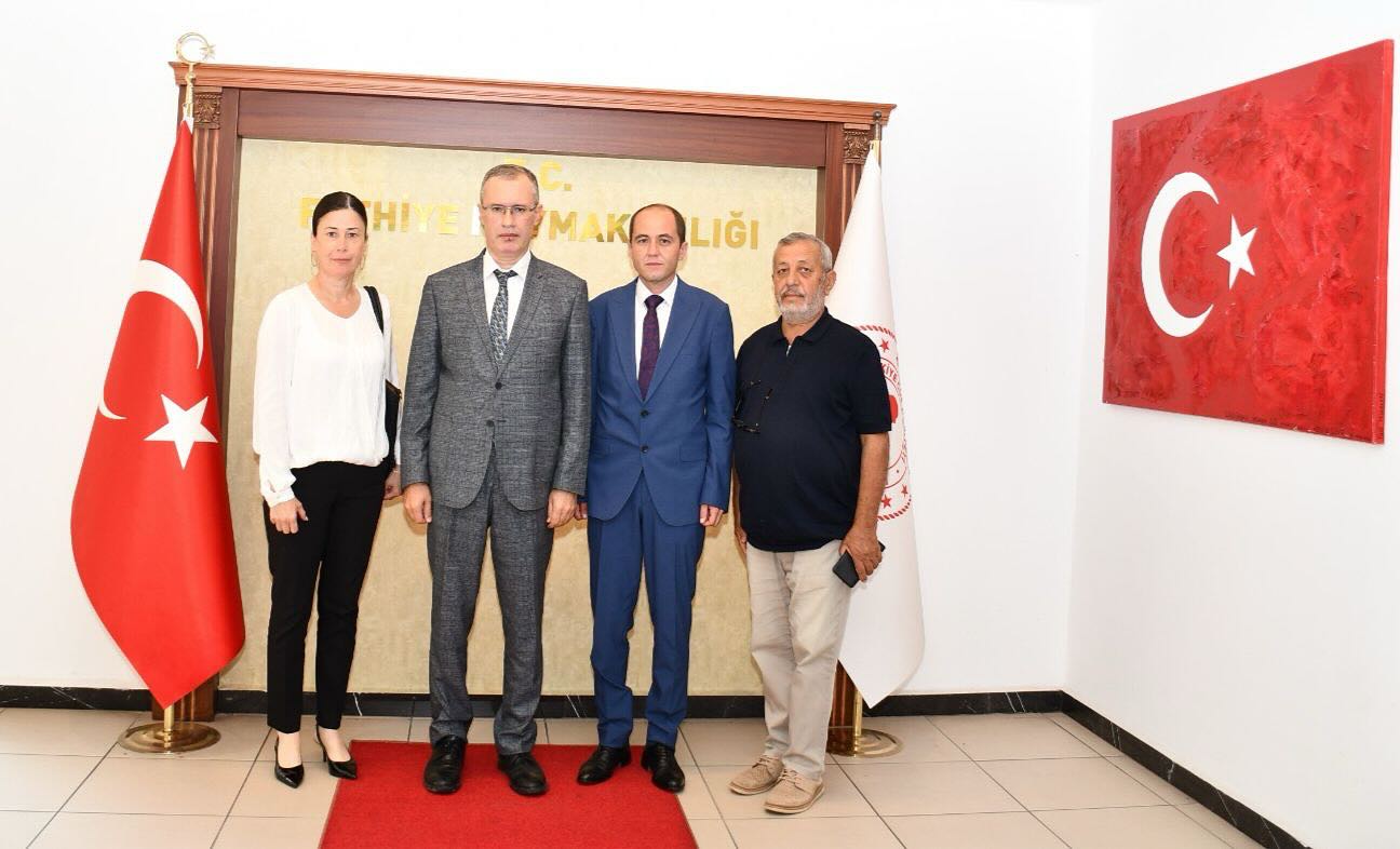 Fethiye Kaymakamımız  Sayın İsmail Hakkı Ertaş'ı Ziyaret