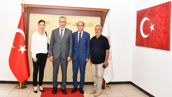 Fethiye Kaymakamımız  Sayın İsmail Hakkı Ertaş'ı Ziyaret